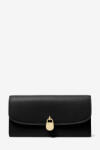 Michael Kors bőr pénztárca F85728 Fekete 19.5 x 10 x 3 cm