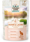  Wildes Land 24x100g Wildes Land Csirke, lazac & sáfrányos szekliceolaj nedves macskatáp