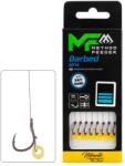 Mikado MF14 kész method feeder előke gumival - szakállas horoggal (10 cm, 8 db) 6 (HMFB214G-06)