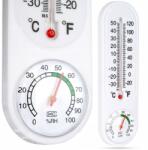 Artemis Fali hőmérő Analóg Higrométer Szobai Beltéri Kültéri (VD-569593)