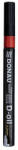 DONAU Lakkmarker, 2, 2 mm, S, DONAU "D-oil", piros (CD7366P)