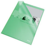  Genotherm, "L", A4, 105 mikron, narancsos felület, ESSELTE "Standard", zöld (CE60835)