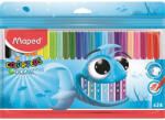  Filctoll készlet, 2 mm, kimosható, MAPED "Color'Peps Ocean", 24 különböző szín (CIMA845722)