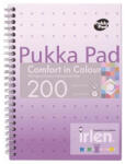  Spirálfüzet, A5, vonalas, 100 lap, PUKKA PAD "Irlen Jotta Lavender (CPUPIRJA5L)