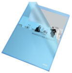  Genotherm, "L", A4, 105 mikron, narancsos felület, ESSELTE "Standard", kék (CE60834)