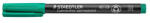 STAEDTLER Alkoholos marker, OHP, 1 mm, STAEDTLER "Lumocolor® 317 M", zöld (CTS3175)