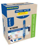  Táblamarker, 2, 3 mm, kúpos, PILOT "V-Board Master, Bonus Pack", kék + betét (CPBMTVKGP)
