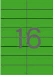APLI Etikett, 105x37 mm, színes, APLI, zöld 1600 etikett/csomag (CLCA12979)