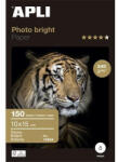 APLI Fotópapír, tintasugaras, 10x15 cm, 240 g, fényes, APLI "Photo Bright (CLEAA11504)