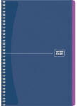  Spirálfüzet, A5, kockás, 80 lap, SHKOLYARYK "Notebook", vegyes (CSB80948K)