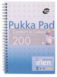  Spirálfüzet, A5, vonalas, 100 lap, PUKKA PAD "Irlen Jotta Turquise (CPUPIRJA5)