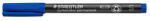 STAEDTLER Alkoholos marker, OHP, 0, 4 mm, STAEDTLER "Lumocolor® 313 S", kék (CTS3133)