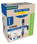  Táblamarker, 2, 3 mm, kúpos, PILOT "V-Board Master, Bonus Pack", fekete + betét (CPBMTVFKGP)