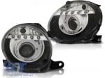  Tuning headlight set with LED lights suitable for Fiat 500 after 2007, left and right (ABFIHX6010556)