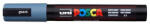  Dekormarker, 1, 8-2, 5 mm, UNI "Posca PC-5M", palaszürke (CTUPC5MPSZ)