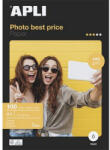  Fotópapír, tintasugaras, A4, 140 g, fényes, APLI "Best Price (CLEAA11804)
