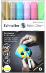  Dekormarker készlet, akril, 2 mm, SCHNEIDER "Paint-It 310", 6 különböző szín (CTSC310V62)