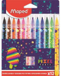  Filctoll készlet, 2, 8 mm, kimosható, MAPED "Pixel Party", 12 különböző szín (CIMA845413)