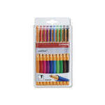  Rollertoll készlet, 0, 5 mm, STABILO "PointVisco", 10 különböző szín (CTST109910)