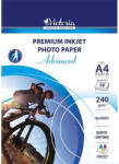  Fotópapír, tintasugaras, A4, 240 g, fényes, VICTORIA PAPER "Advanced (CLVIG05)