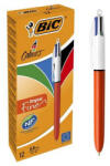  Golyóstoll, 0, 3 mm, nyomógombos, négyszínű, BIC "4 Colours Fine (CBC982867)