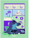 Disney Lilo és Stitch, A csillagkutya mikroflanel, plüss takaró 100x150cm Nr3