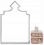 Artemis Lyukasztó Ház Épület Mézeskalács keksz lyukasztó forma (VD-127494)