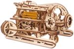 UGears Puzzle 3D, Steampunk Submarine, Ugears, lemn, 200 piese