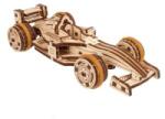UGears Puzzle 3D, Compact Racer Mini, Ugears, lemn, 90 piese
