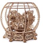 UGears Puzzle 3D, Mechanical Aquarium, Ugears, lemn, 325 piese