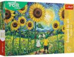 Trefl Puzzle Trefl 100 Familia Treflik Inspirat De Arta O Plimbare Printre Floarea Soarelui (16560) - etoys Puzzle
