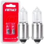 AMiO Becuri auto halogen H5W, 12V, 5W, set 2 bucati (03354)