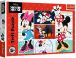 Trefl Puzzle Trefl Minnie Mouse amuzant, 100 piese, pentru copii 5+ (16517) Puzzle
