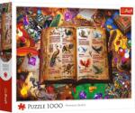 Trefl Puzzle Trefl 1000 piese Atlasul Pasarilor Fantastice, multicolor (10980) Puzzle