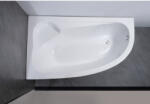 Water Fun Nizza || aszimmetrikus kád, bal 160x100 cm - waterfun