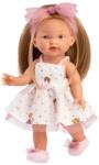Llorens Llorens: Valeria 28 cm-es baba mintás szoknyában (28038L)