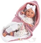 Llorens Llorens: Heidi Llorana 42 cm-es síró újszülött baba pléddel (74040L)