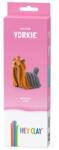 HEY CLAY Hey Clay: Pihe-puha Yorkie kutyus gyurmaszett (HCL30118CEE) - jatekwebshop