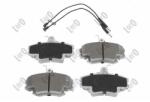 DEPO set placute frana, frana disc DEPO 231-01-054 (231-01-054)
