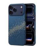PITAKA Husa Pitaka StarPeak pentru iPhone 17 Pro Max, MagEz 7, Ultra-Slim, Milky Way Galaxy (KI1701MPM)