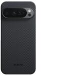 PITAKA Husa Pitaka pentru Google Pixel 10 Pro XL, 600D Ultra-Slim, Negru/Gri (GPB2503)
