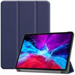 Cellect Apple iPad 12.9 2020 tok, állvánnyal, Velúr béléssel, Kék (TABCASE-IPAD129-BL)