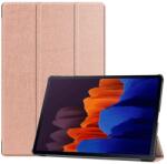 Cellect Samsung Tab S7 Plus T970/T975, 12, 4 hüvelykes, állvánnyal, Rózsaarany (TABCASE-SAM-S7P-RG)