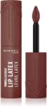Rimmel Thrill Seeker Lip Latex ruj de buze lichid culoare 750 Salty 6 ml