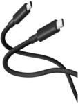 Xiaomi USB 4.0 Type C fonott kábel, 1 m, 100W PD, Fekete (BHR087BGL) (XIAO-CABLE-TCCU6A1BK)