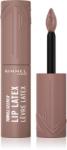 Rimmel Thrill Seeker Lip Latex течно червило цвят 500 Cappuccino Light 6ml