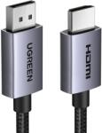 UGREEN DisplayPort HDMI Átalakító Fekete 2m 35842 (35842)
