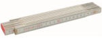 BAUTOOL fa mérőléc 2m fehér (zollostok) (2120301)