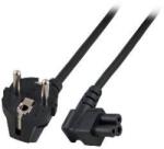 MicroConnect 90 fokos notebook tápkábel 5m (PE010850A) (PE010850A)