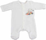 Asti Vékony, pamut, elöl patentos kisfiú rugdalózó versenyautós mintával